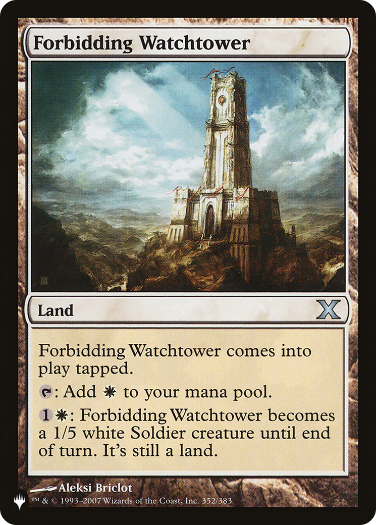 Forbidding Watchtower (LIST-10E-352)