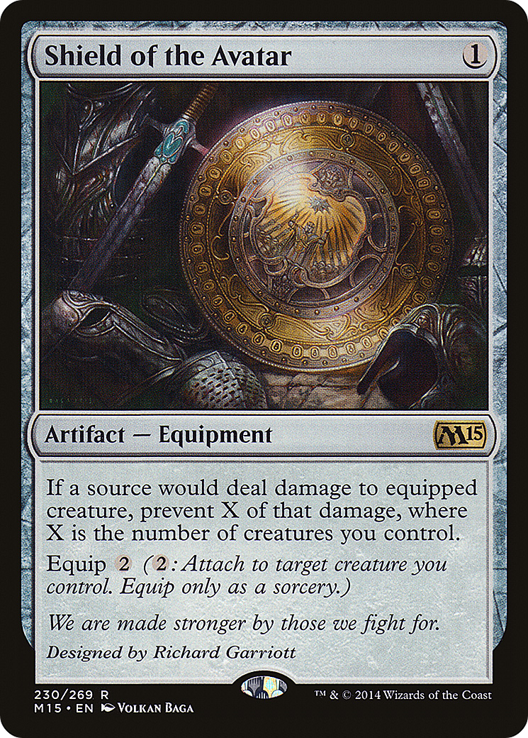 Shield of the Avatar (M15-230)