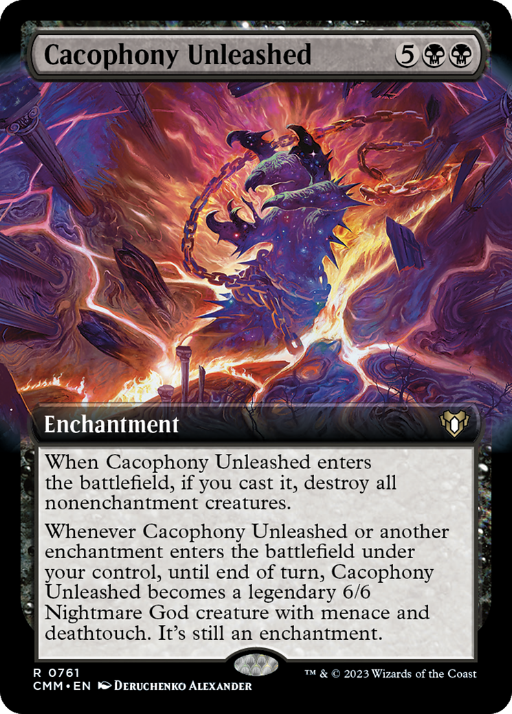 Cacophony Unleashed (CMM-761) (Extended Art) (Foil)