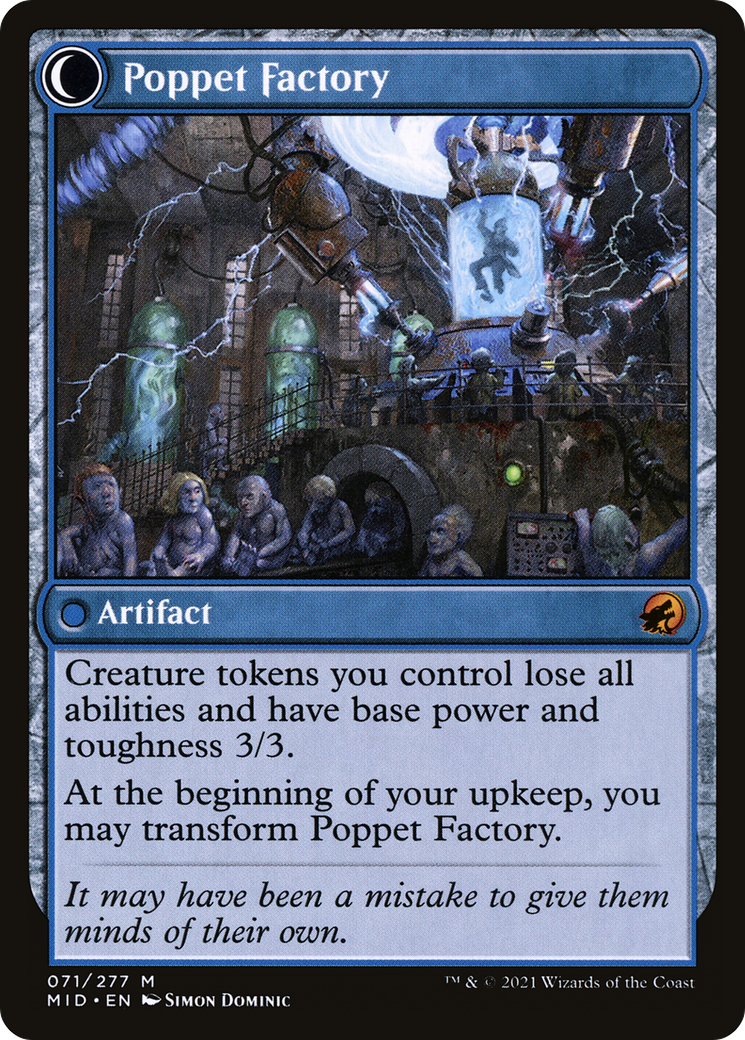 Poppet Stitcher // Poppet Factory (MID-071) (Foil)