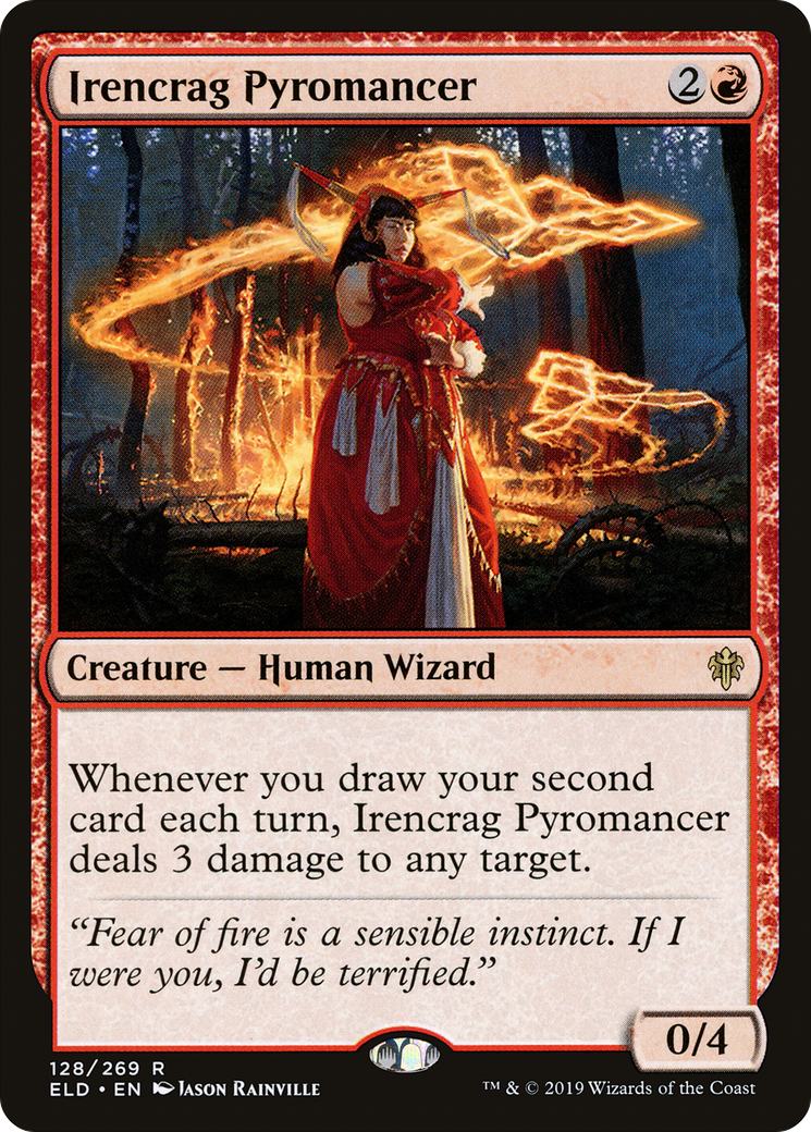 Irencrag Pyromancer (ELD-128) (Foil)