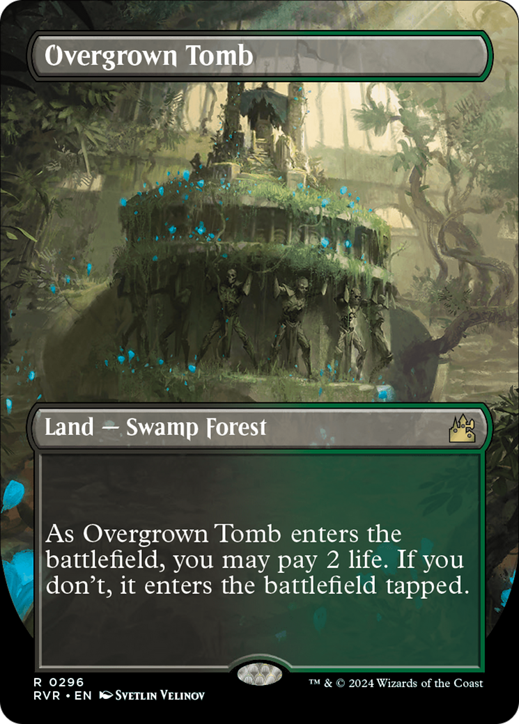 Overgrown Tomb (RVR-296) (Borderless) (Foil)