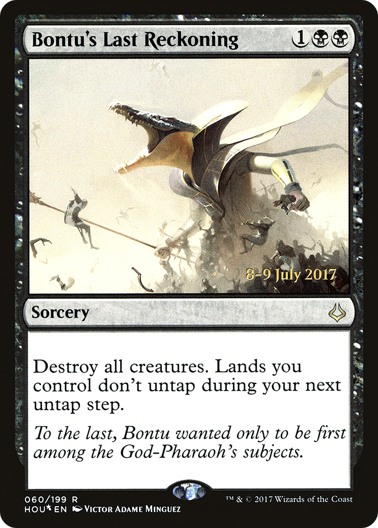 Bontu's Last Reckoning (PRE-60S) (Foil)