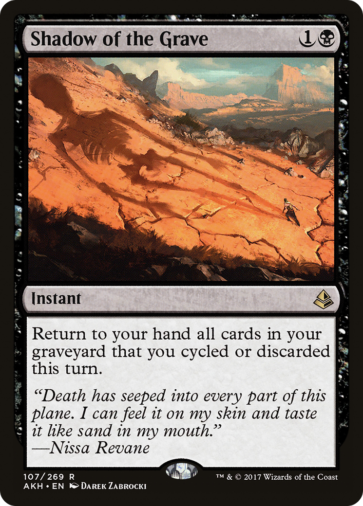 Shadow of the Grave (AKH-107) (Foil)