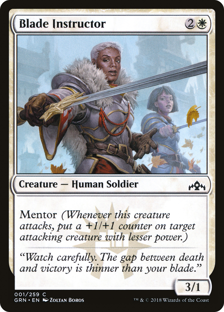 Blade Instructor (GRN-001)
