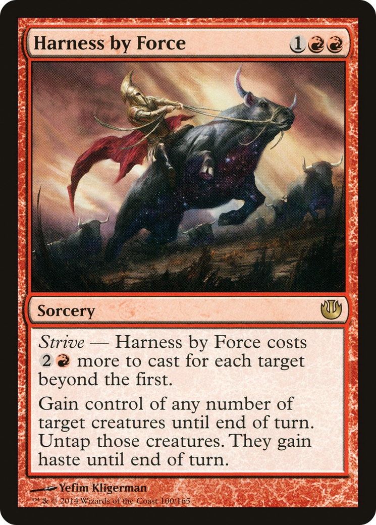 Harness by Force (JOU-100) (Foil)