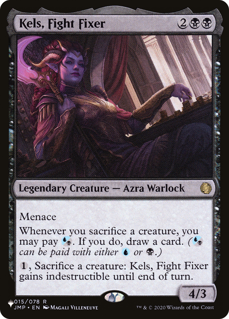 Kels, Fight Fixer (LIST-JMP-15)
