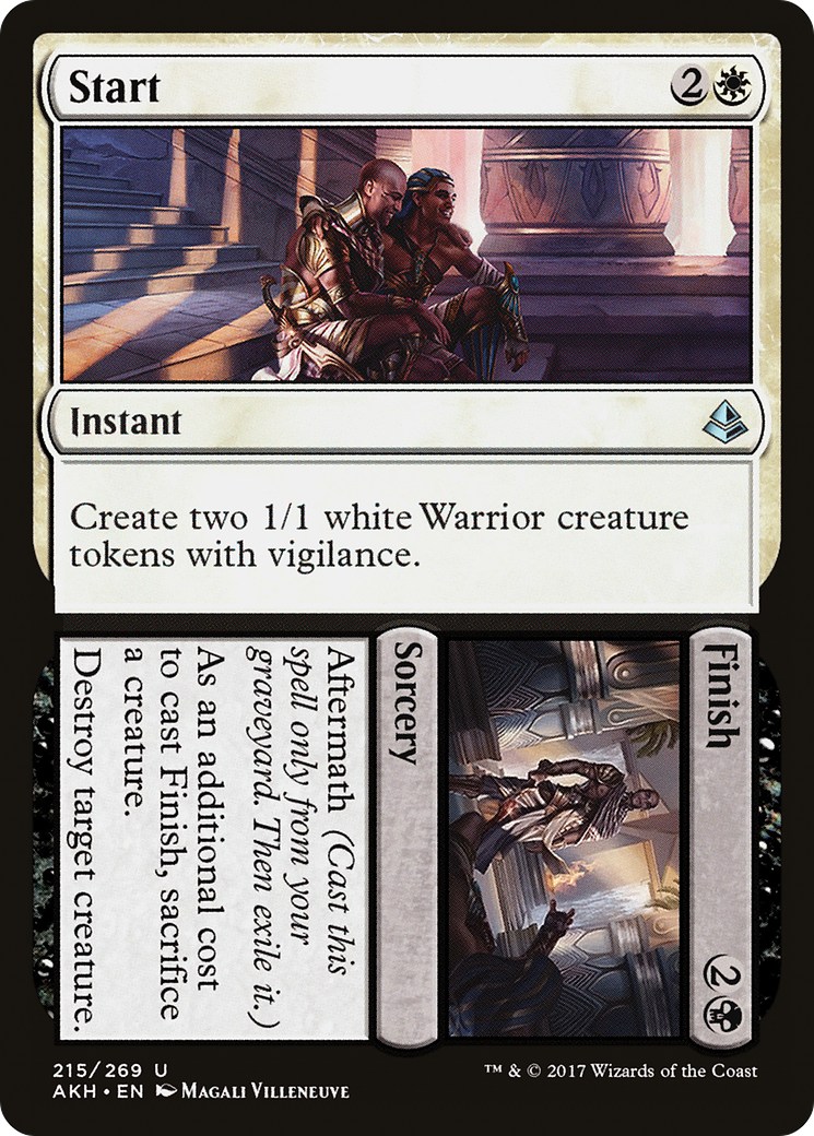 Start // Finish (AKH-215) (Foil)