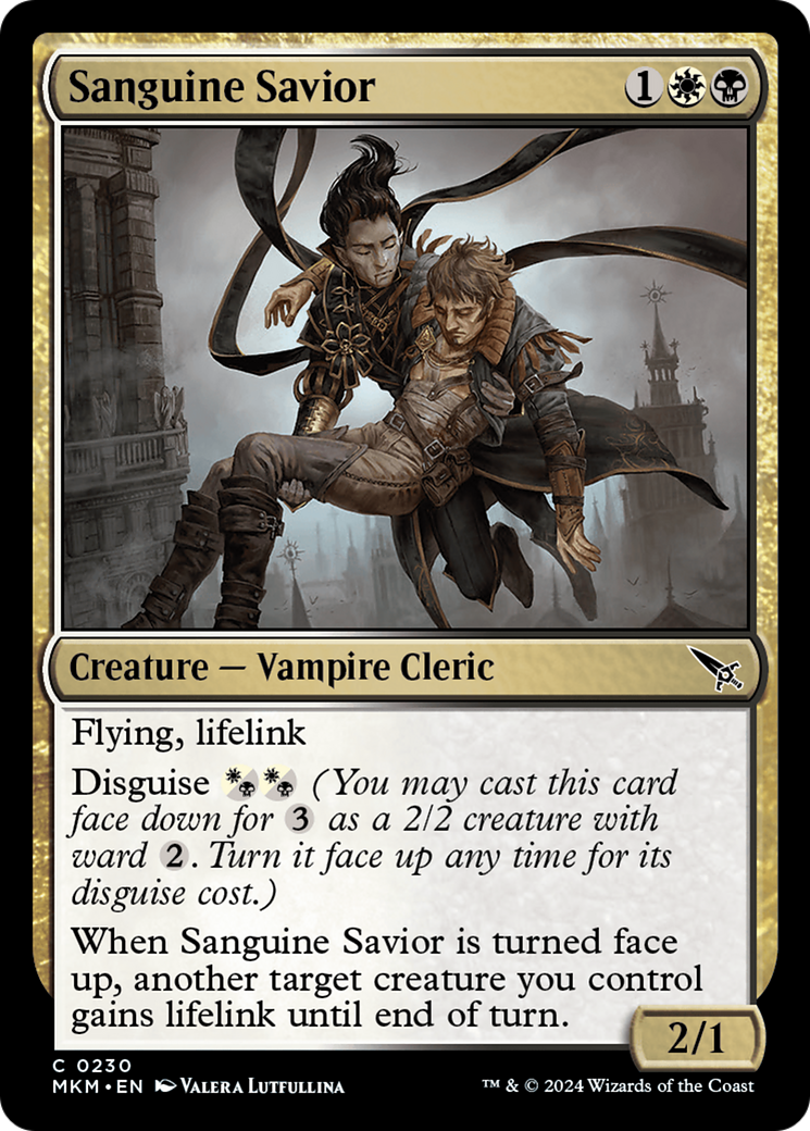 Sanguine Savior (MKM-230) (Foil)