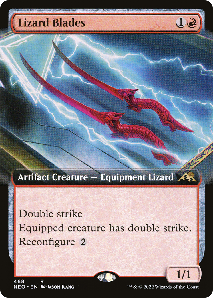 Lizard Blades (NEO-468) (Extended Art) (Foil)