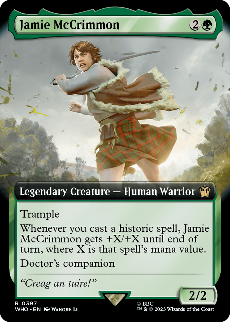 Jamie McCrimmon (WHO-397) (Extended Art) (Foil)