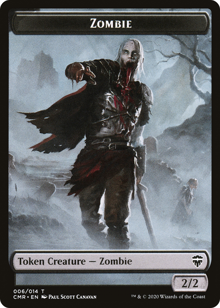 Zombie Token (CMR-006) (Foil)