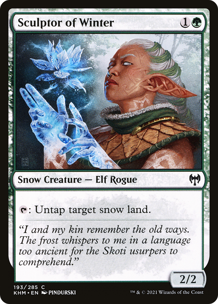 Sculptor of Winter (KHM-193)