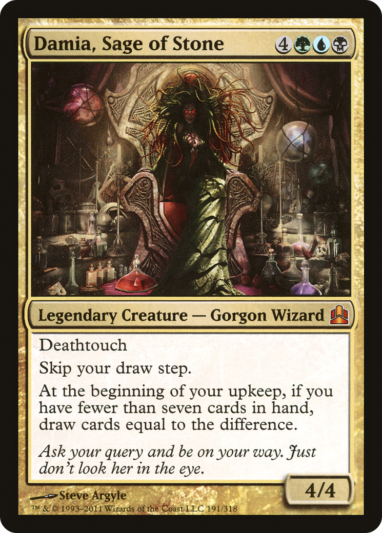 Damia, Sage of Stone (CMD-191)