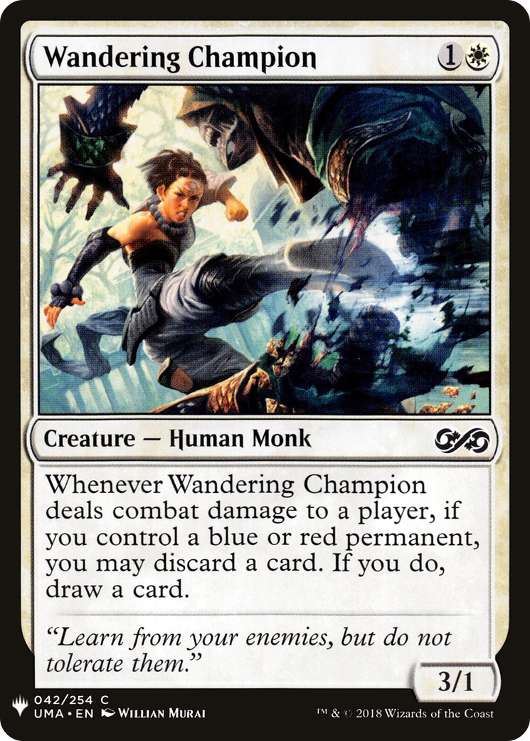Wandering Champion (LIST-UMA-42)