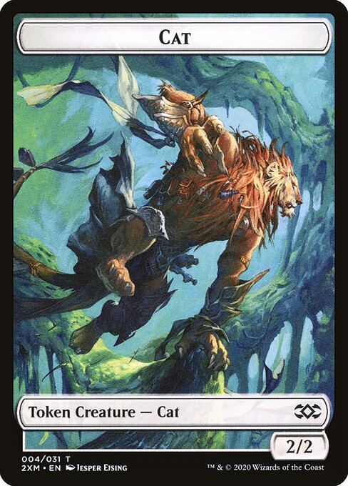 Angel // Cat Double-Sided Token (2XM-3 // 4) (Foil)