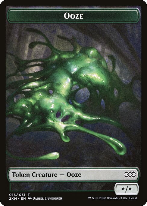 Copy // Ooze Double-Sided Token (2XM-31 // 15) (Foil)