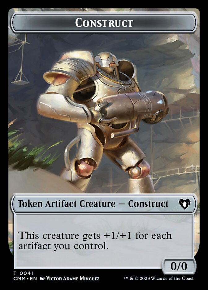 Clue // Construct (0041) Double-Sided Token (CMM-40 // 41)