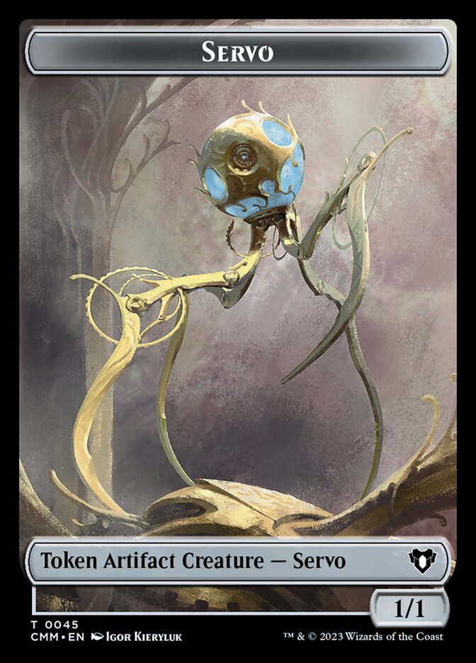 Soldier // Servo Double-Sided Token (CMM-9 // 45)