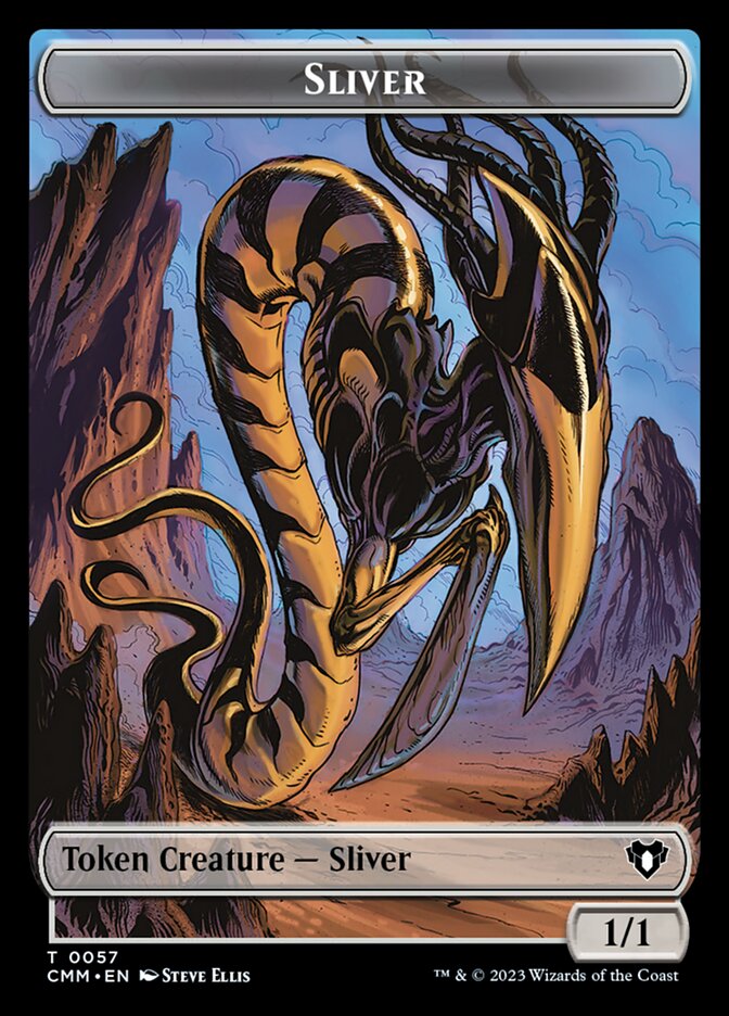 Sliver Army // Sliver Double-Sided Token (CMM-68 // 57)