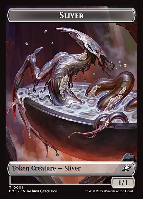 Robot // Sliver Double-Sided Token (EOE-10 // 1)