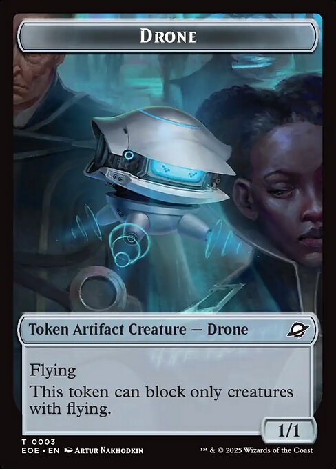Robot // Drone Double-Sided Token (EOE-10 // 3)