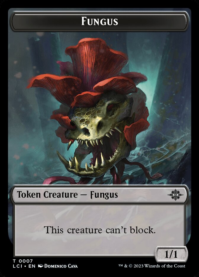 Map // Fungus Double-Sided Token (LCI-17 // 7) (Foil)