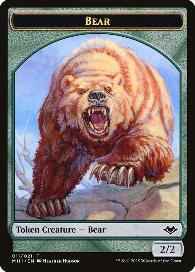 Illusion // Bear Double-Sided Token (MH1-5 // 11)