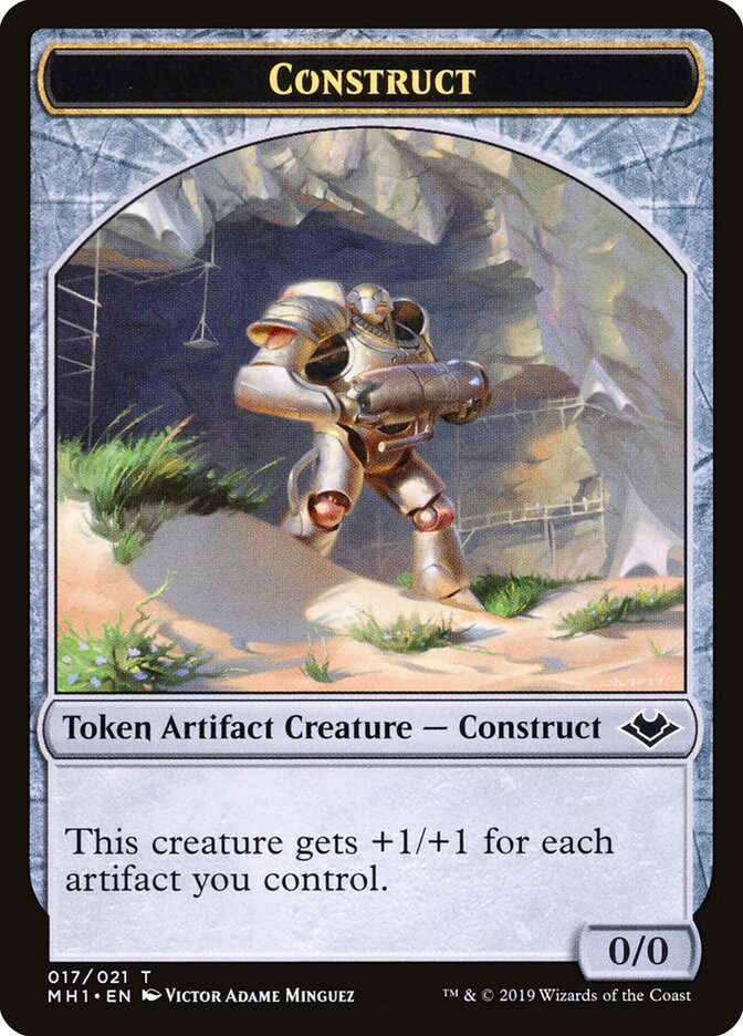 Zombie // Construct Double-Sided Token (MH1-7 // 17)