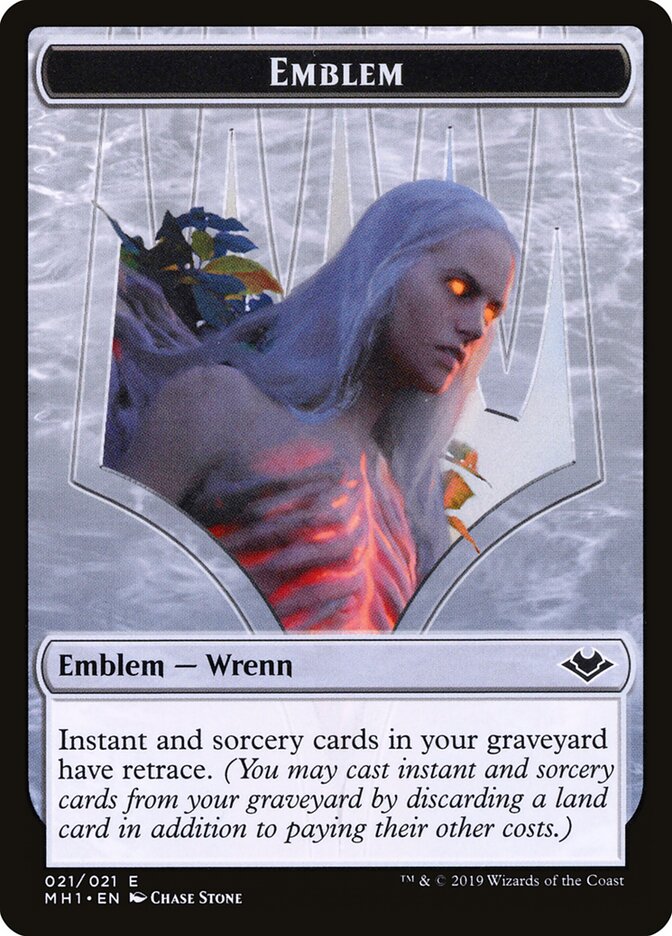 Elemental (008) // Emblem - Wrenn and Six Double-Sided Token (MH1-8 // 21)