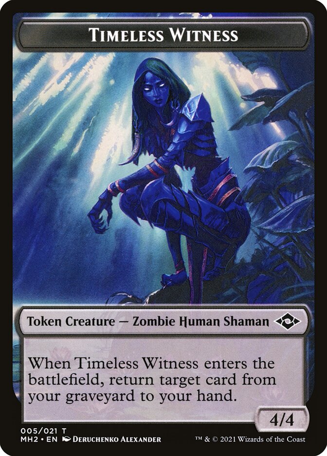 Squirrel // Timeless Witness Double-Sided Token (MH2-11 // 5) (Foil)