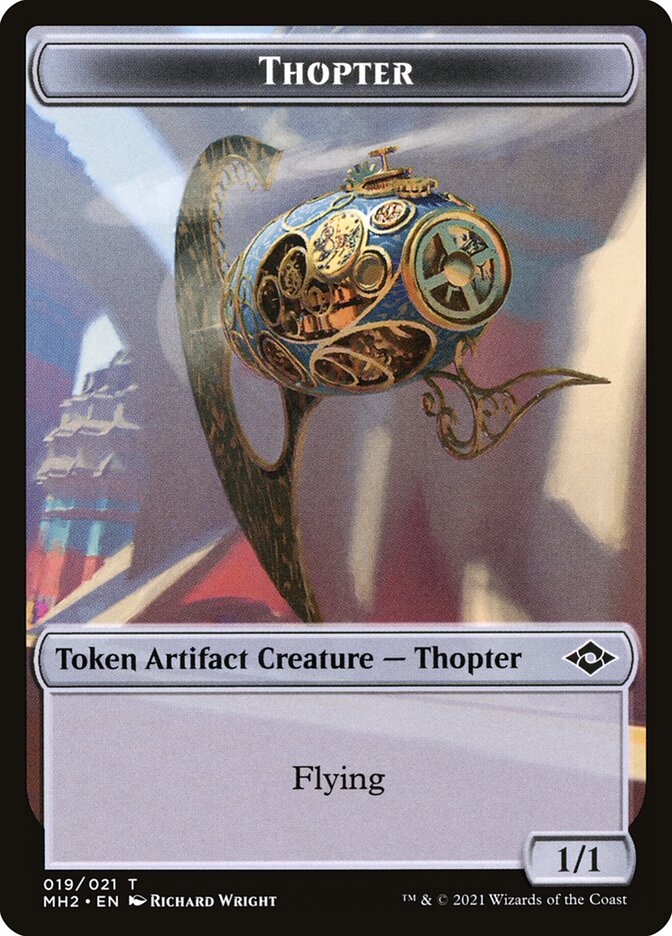 Squirrel // Thopter Double-Sided Token (MH2-11 // 19) (Foil)