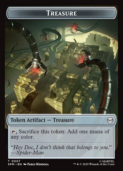 Human Citizen // Treasure Double-Sided Token (SPM-4 // 7) (Foil)