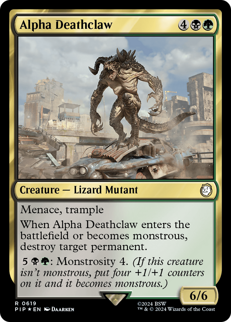 Alpha Deathclaw (PIP-619) (Surge Foil)