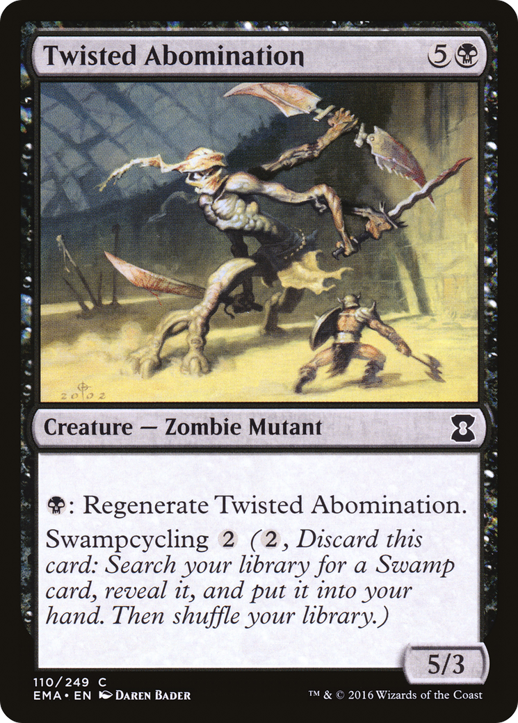 Twisted Abomination (EMA-110) (Foil)