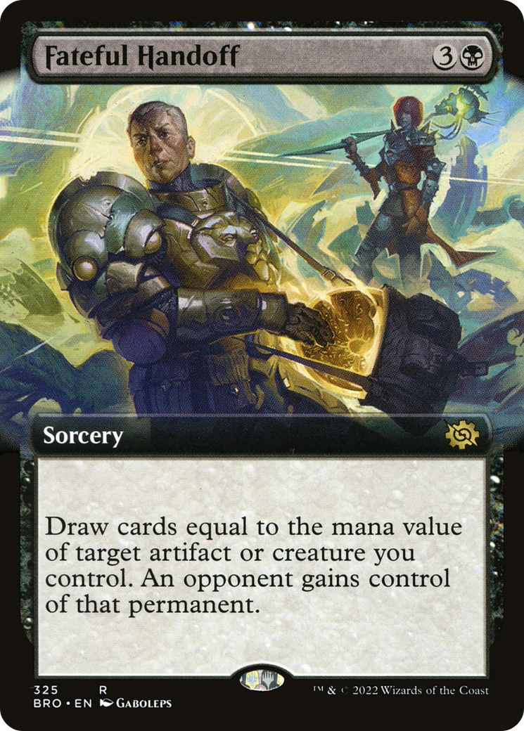 Fateful Handoff (BRO-325) (Extended Art) (Foil)