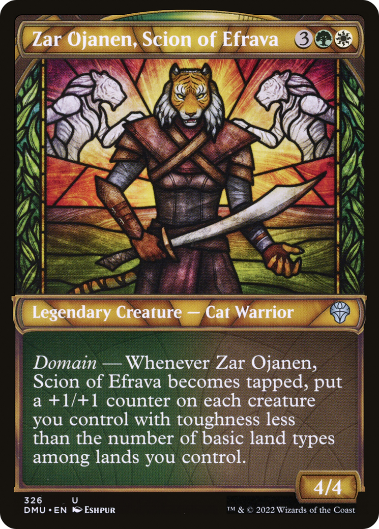 Zar Ojanen, Scion of Efrava (DMU-326) (Showcase)