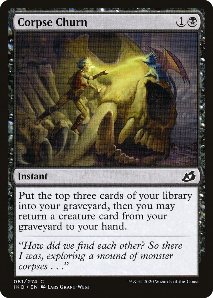 Corpse Churn (IKO-081) (Foil)