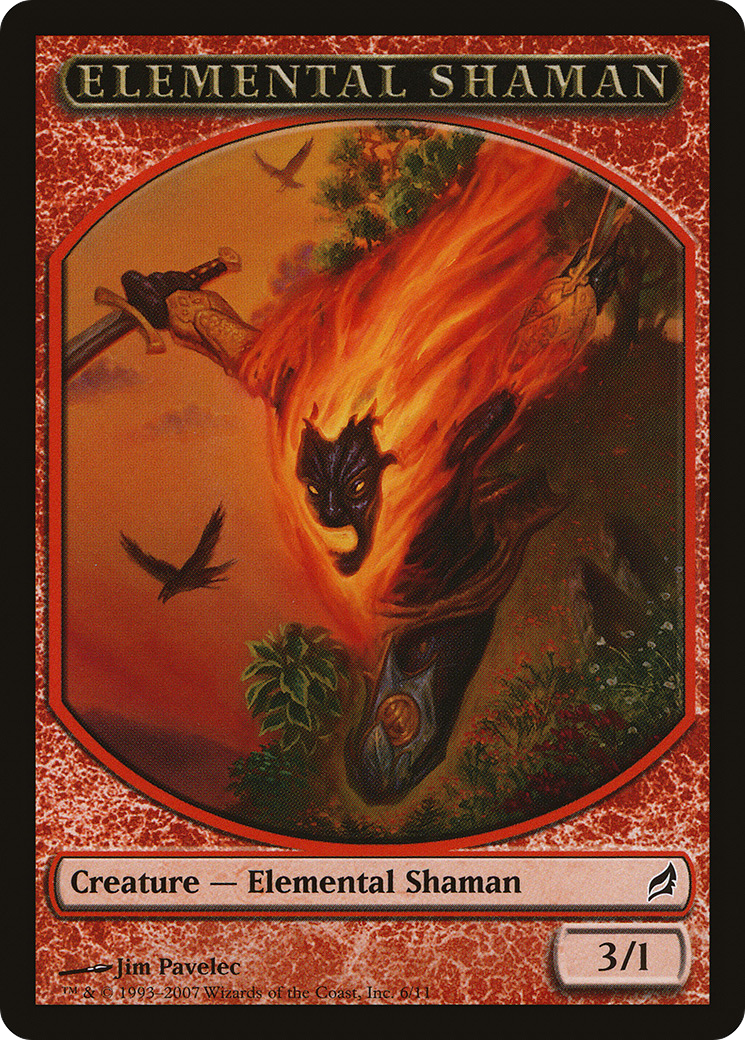 Elemental Shaman Token (LRW-006)