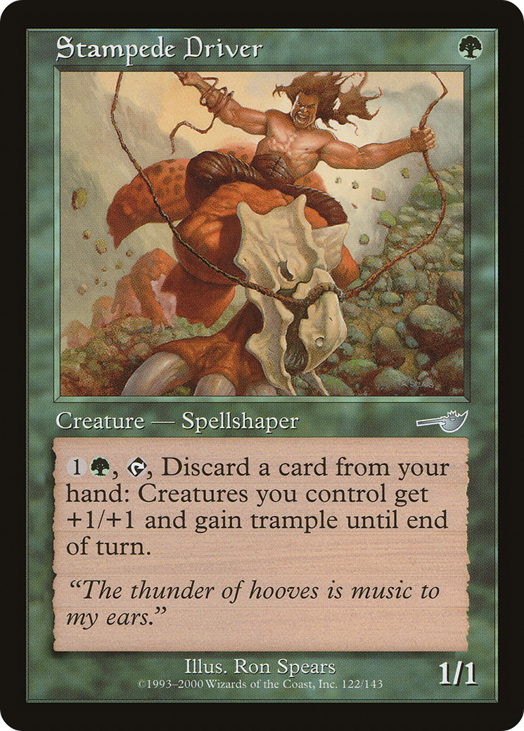 Stampede Driver (NMS-122) (Foil)