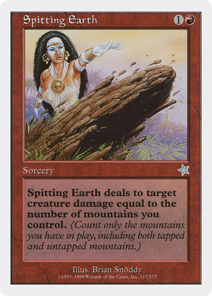 Spitting Earth (S99-117)