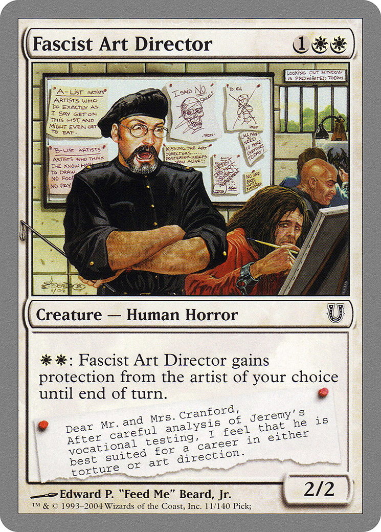 Fascist Art Director (UNH-011) (Foil)