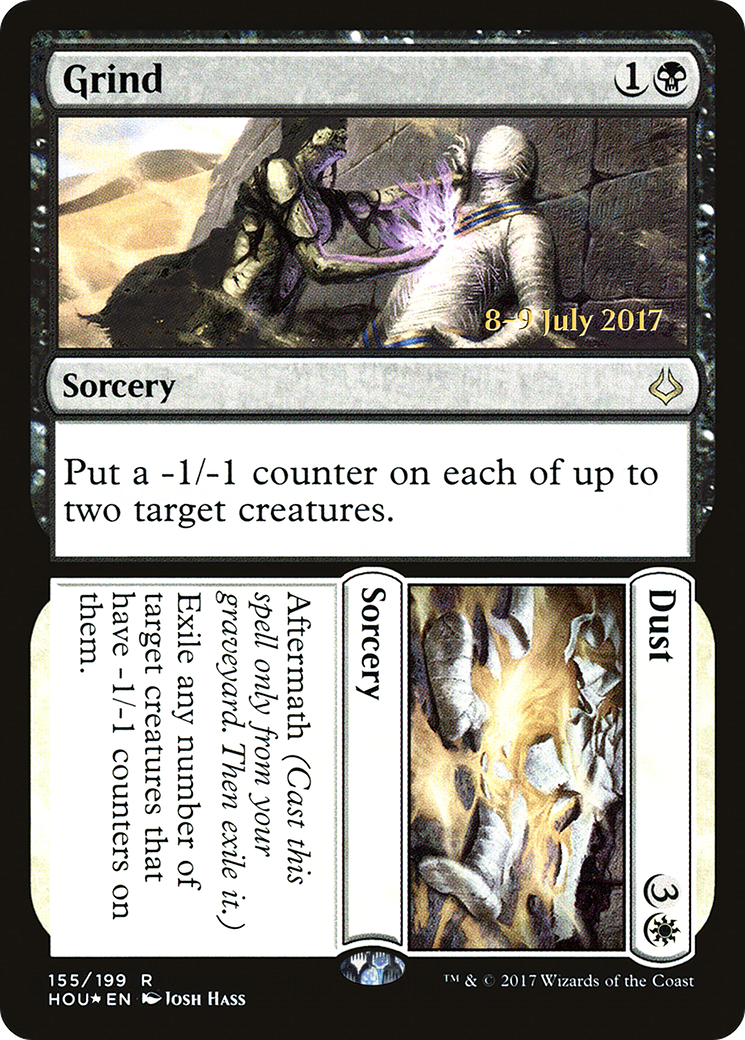 Grind // Dust (PRE-155S) (Foil)