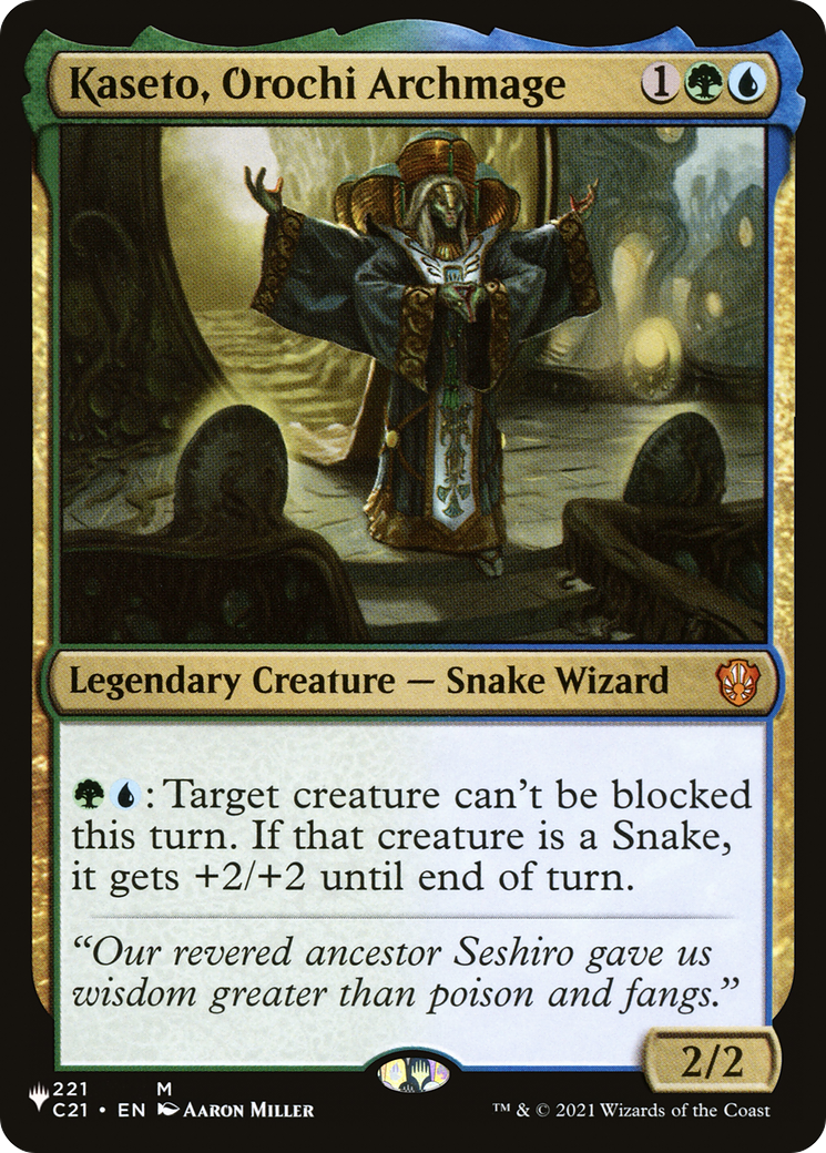 Kaseto, Orochi Archmage (LIST-C21-221)