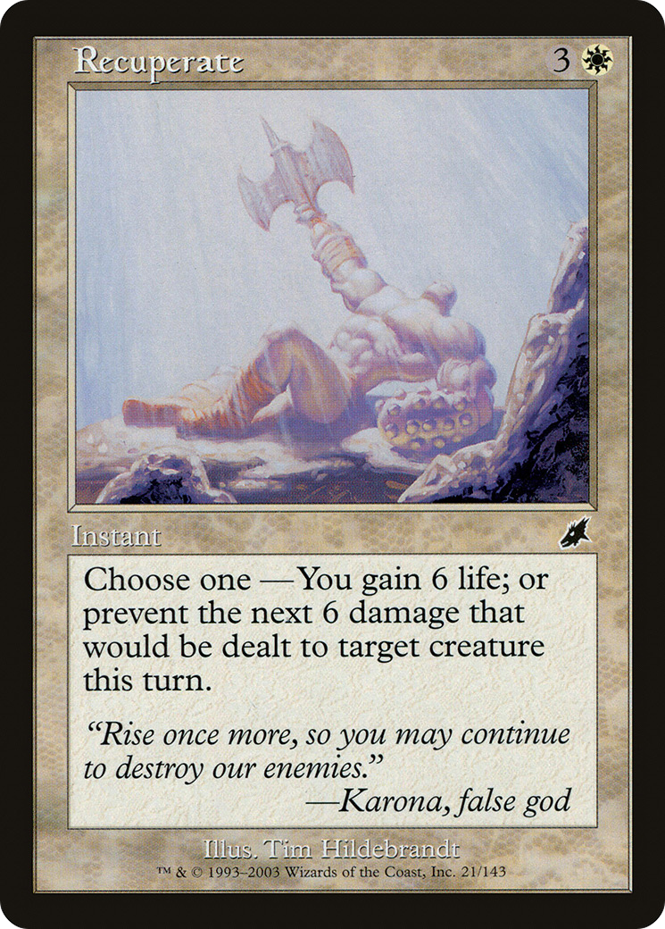 Recuperate (SCG-021)