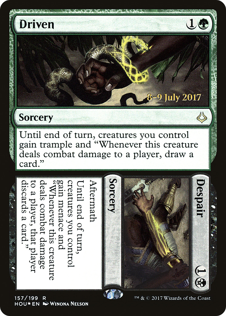 Driven // Despair (PRE-157S) (Foil)