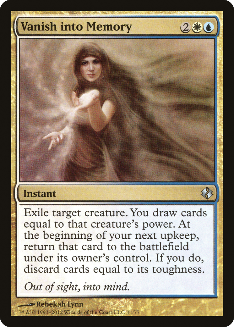 Vanish into Memory (DDI-031)