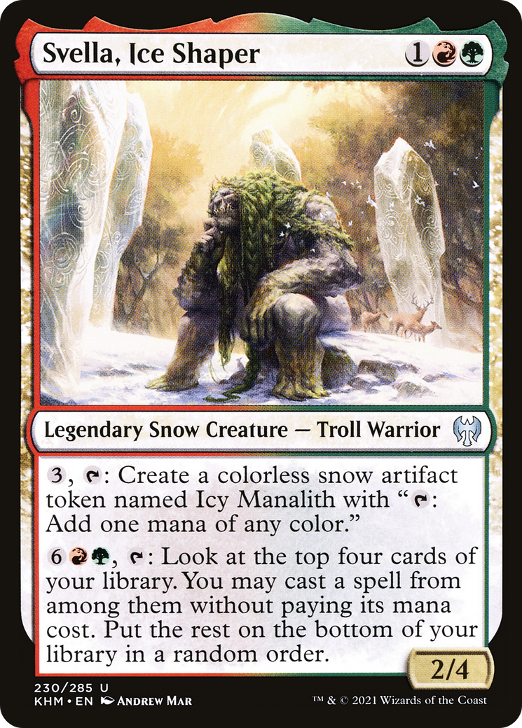 Svella, Ice Shaper (KHM-230) (Foil)