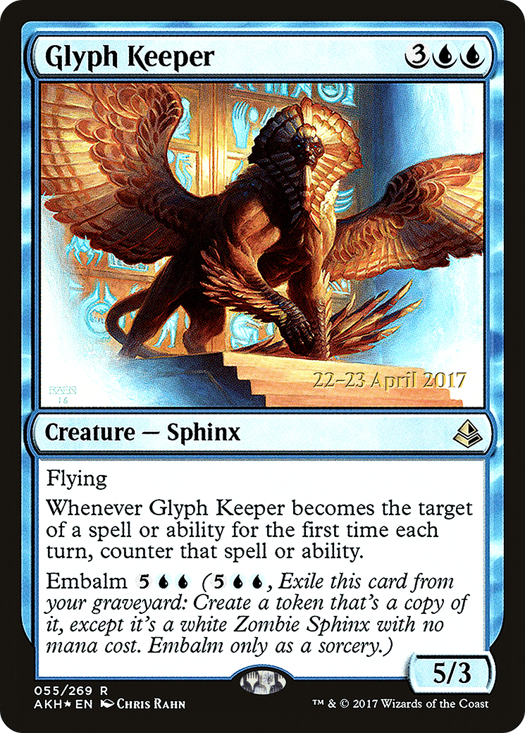 Glyph Keeper (PRE-55S) (Foil)