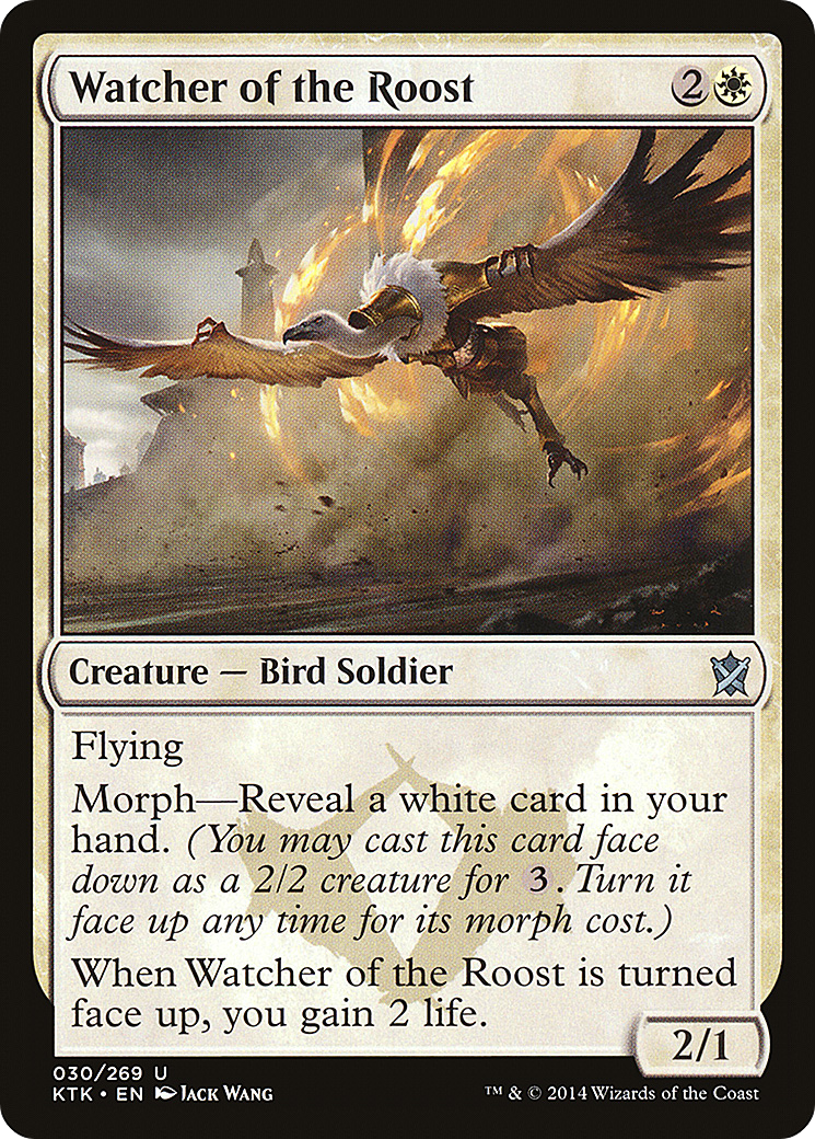 Watcher of the Roost (KTK-030) (Foil)